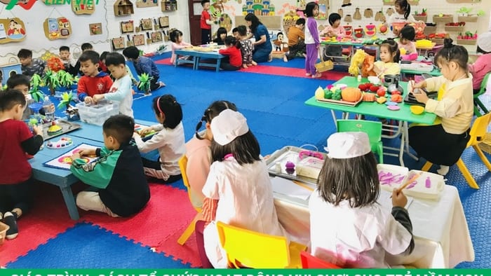 tổ chức hoạt động vui chơi cho trẻ mầm non