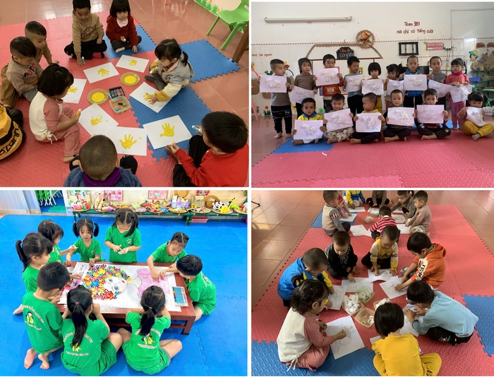 Một số hoạt động vui chơi nghệ thuật phát triển tư duy sáng tạo của trẻ