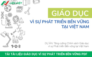 giáo dục vì sự phát triển bền vững pdf