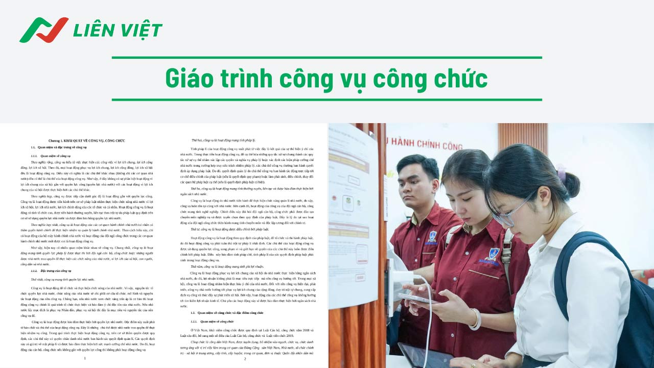 giáo trình công vụ công chức