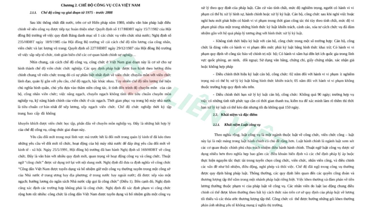 giáo trình công vụ công chức