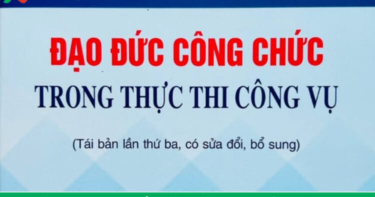 giáo trình đạo đức công vụ