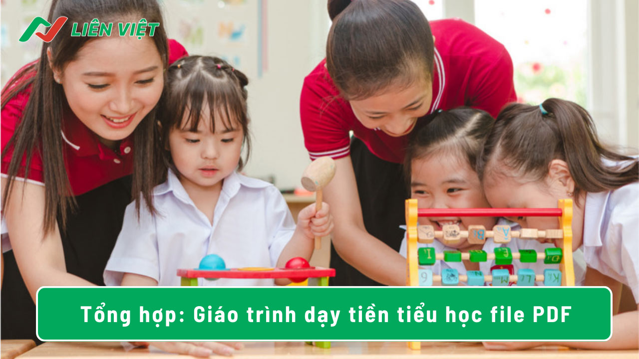giáo trình dạy tiền tiểu học