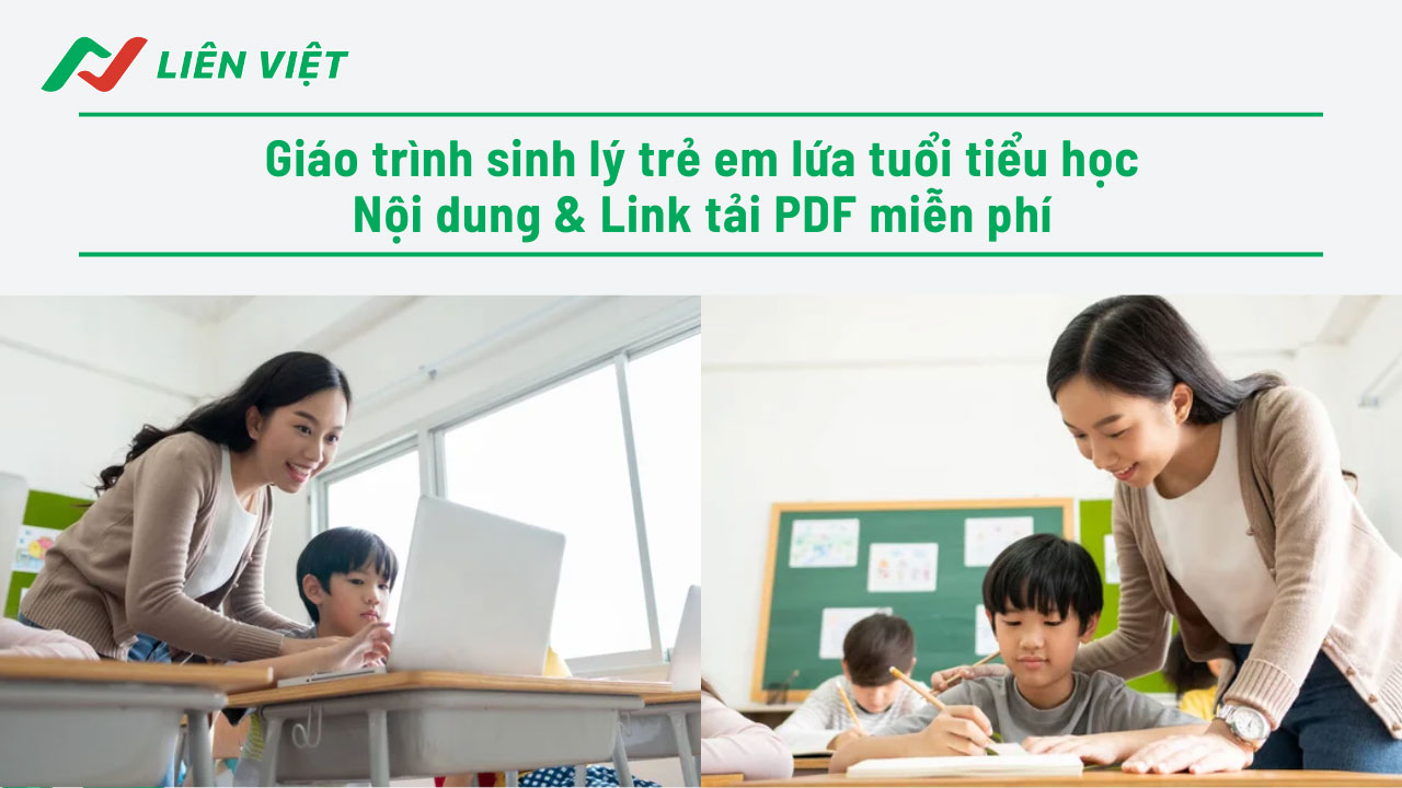 giáo trình sinh lý trẻ em lứa tuổi tiểu học