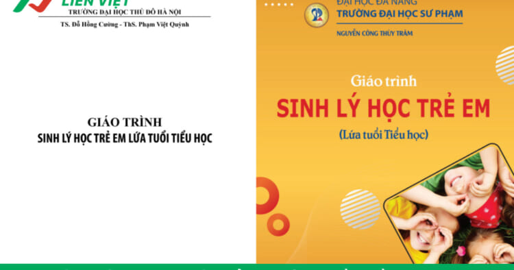 giáo trình sinh lý trẻ em lứa tuổi tiểu học