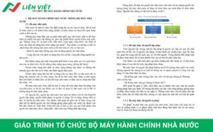 giáo trình tổ chức bộ máy hành chính nhà nước