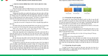 giáo trình tổ chức bộ máy hành chính nhà nước