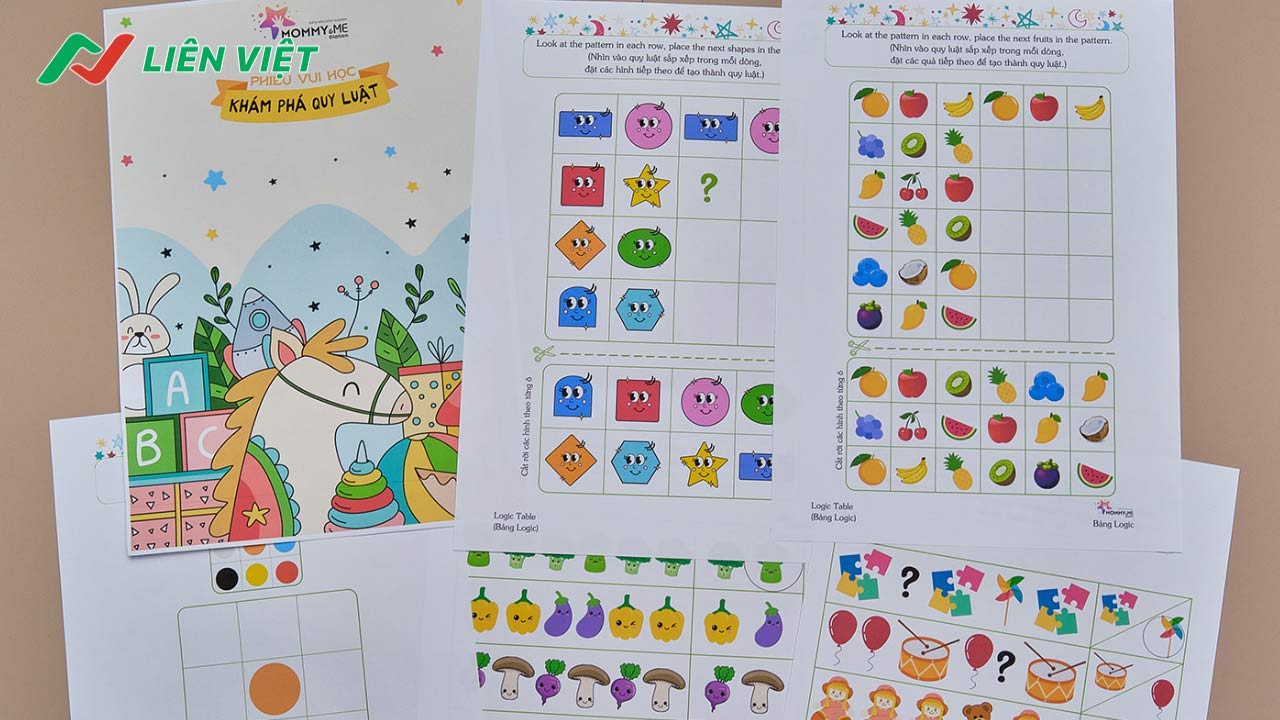 phiếu bài tập toán tiền tiểu học