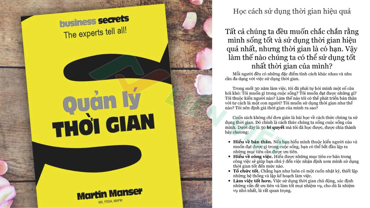 kỹ năng quản lý thời gian pdf
