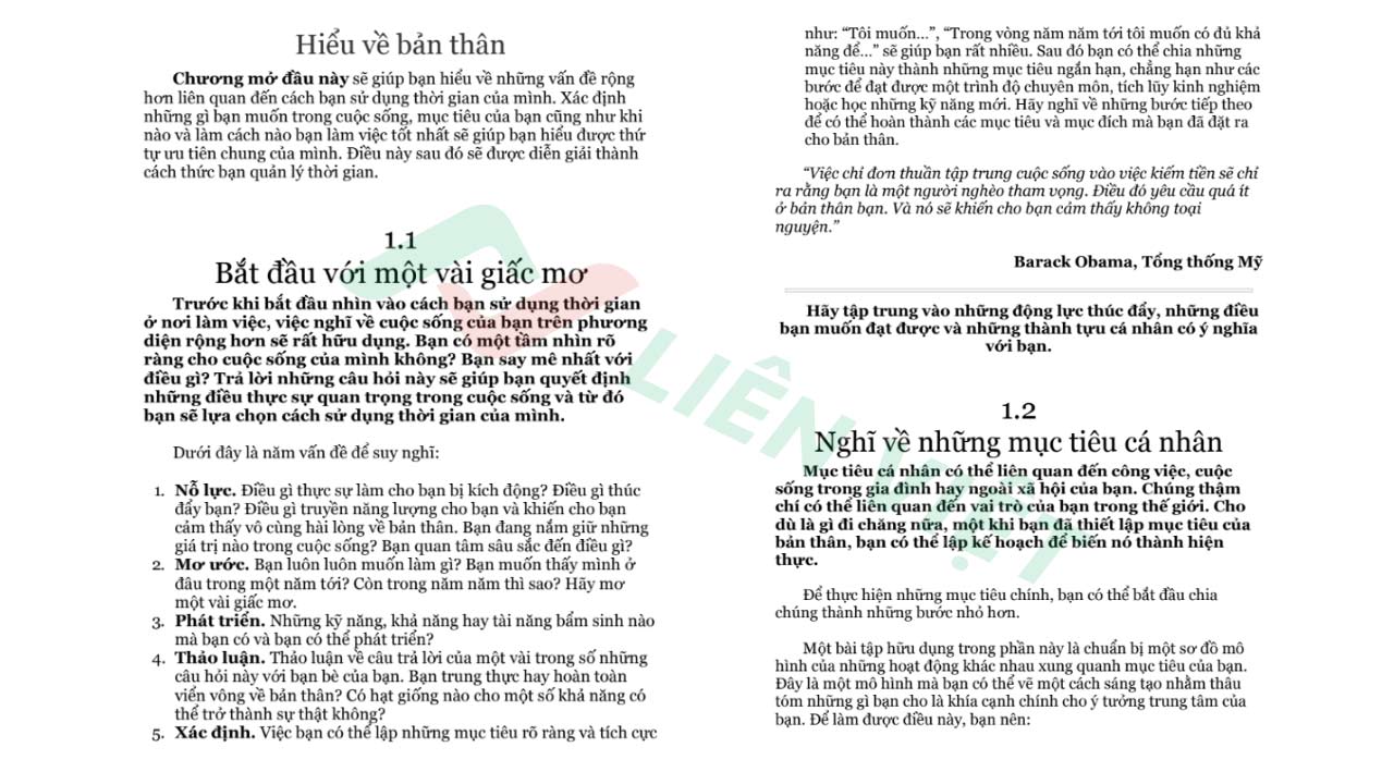 kỹ năng quản lý thời gian pdf