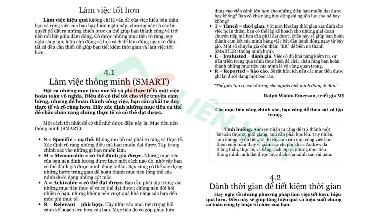 kỹ năng quản lý thời gian pdf
