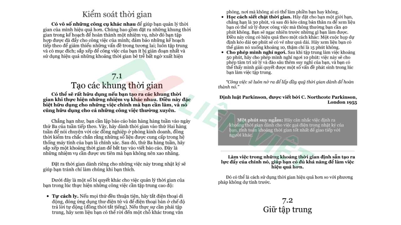 kỹ năng quản lý thời gian pdf