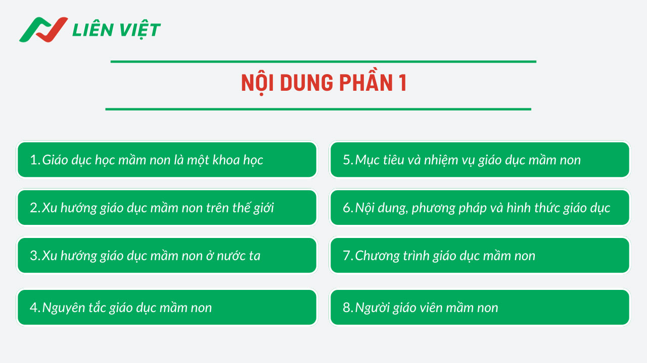 giáo trình Giáo dục học mầm non pdf