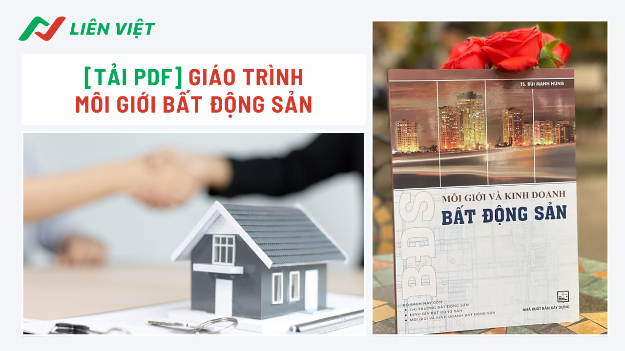 giáo trình môi giới bất động sản