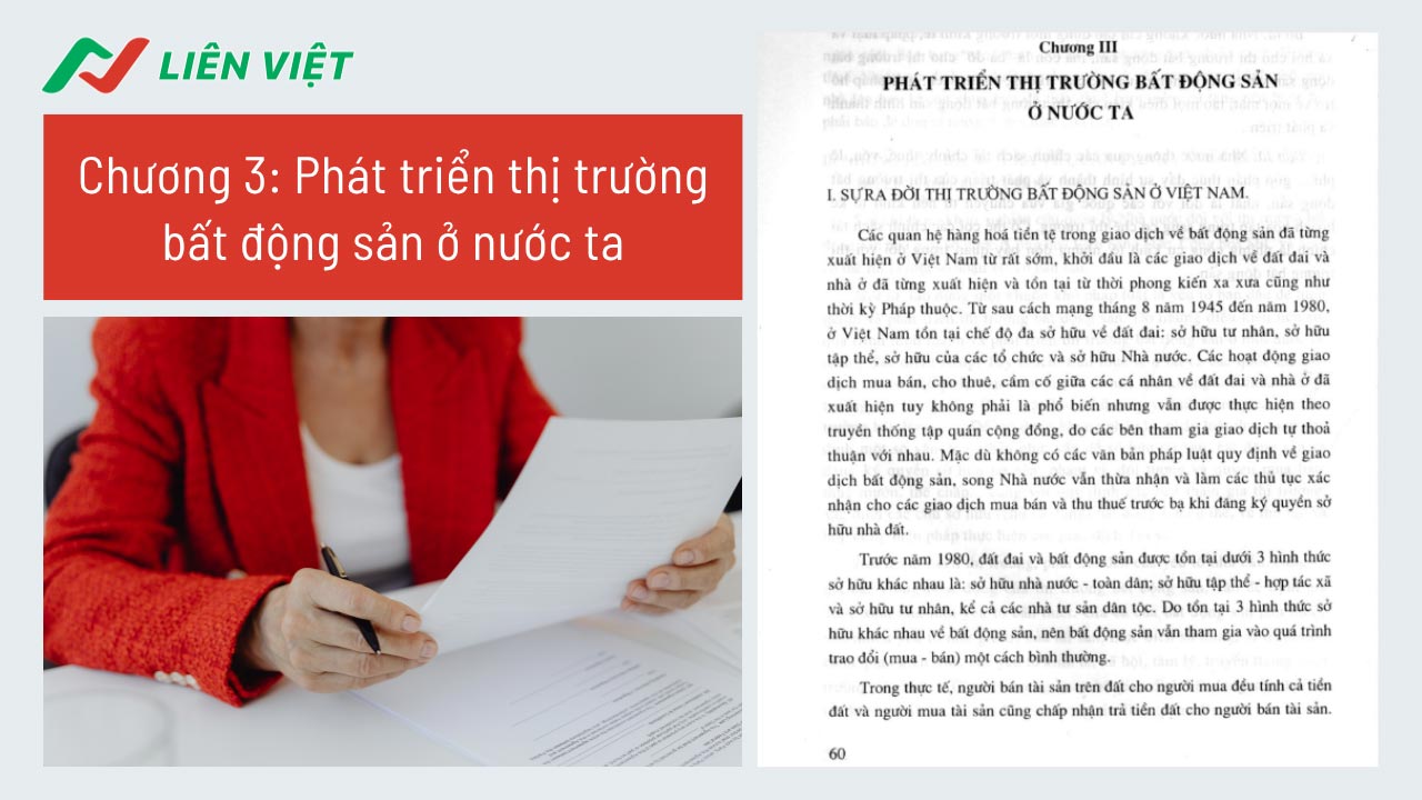 giáo trình Thị trường bất động sản PDF