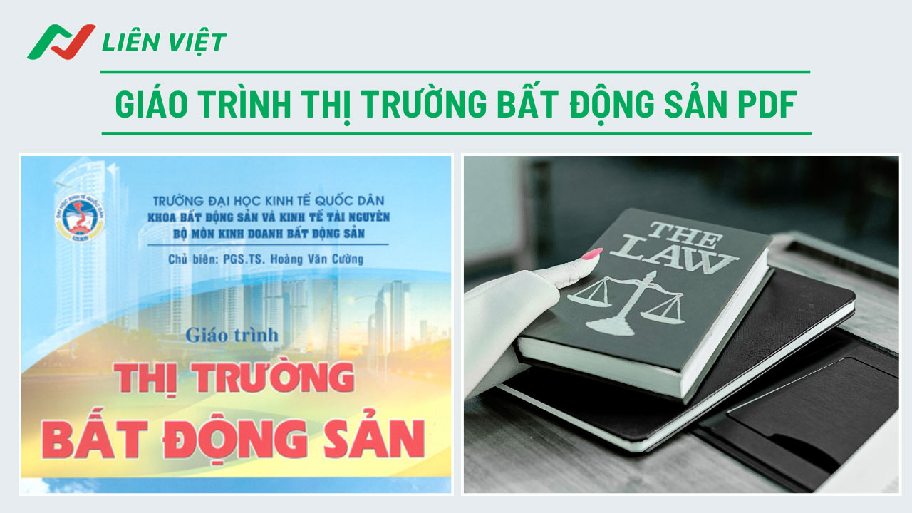giáo trình Thị trường bất động sản PDF