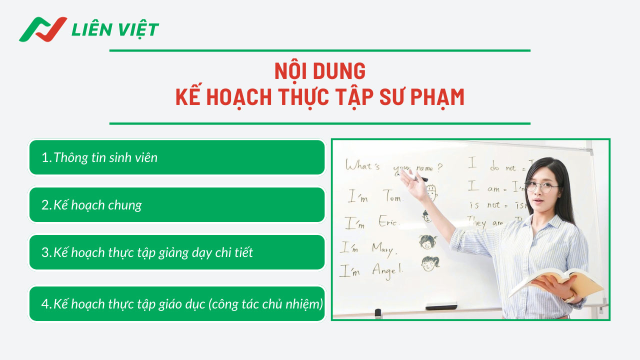 mẫu kế hoạch thực tập sư phạm