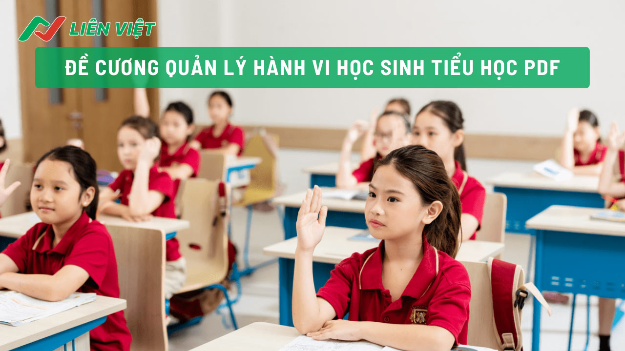 quản lý hành vi học sinh tiểu học PDF