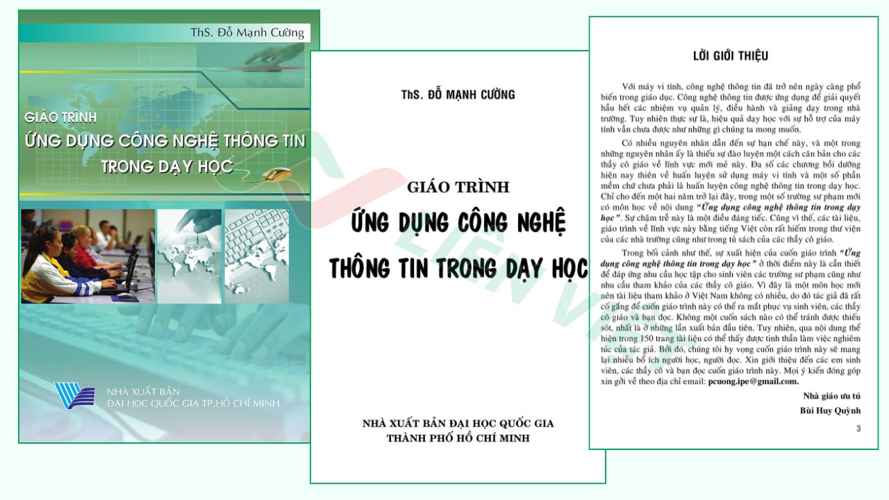 sách ứng dụng công nghệ thông tin trong dạy học
