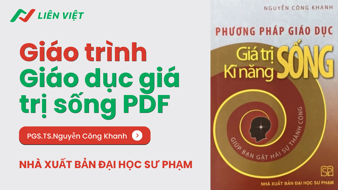 giáo trình Giáo dục giá trị sống