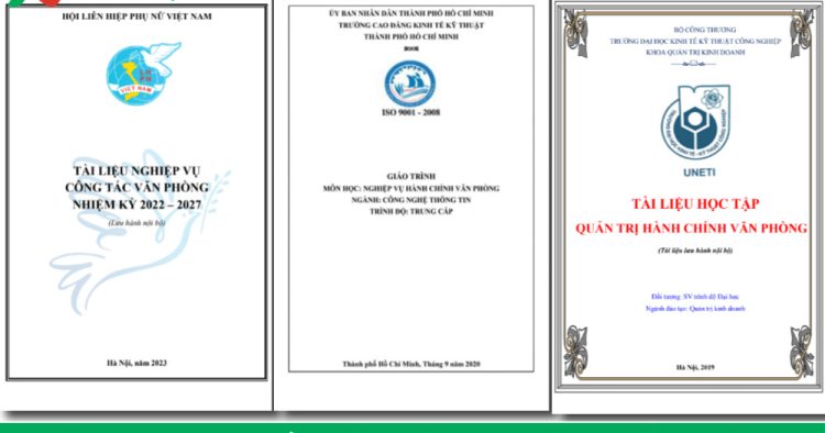 giáo trình nghiệp vụ văn phòng