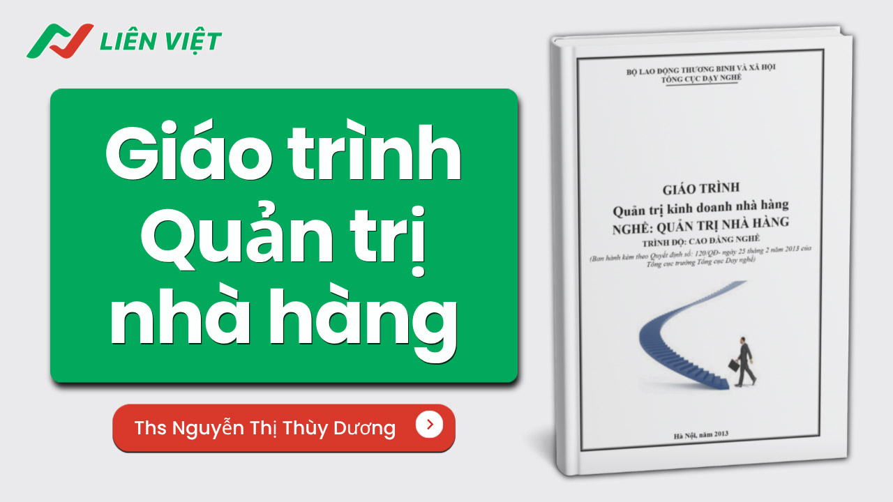 giáo trình Quản trị nhà hàng PDF