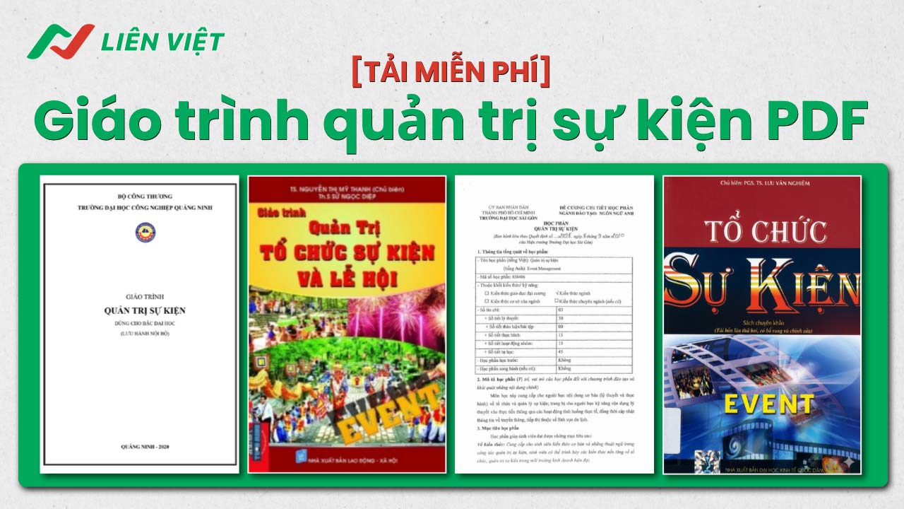 giáo trình quản trị sự kiện pdf