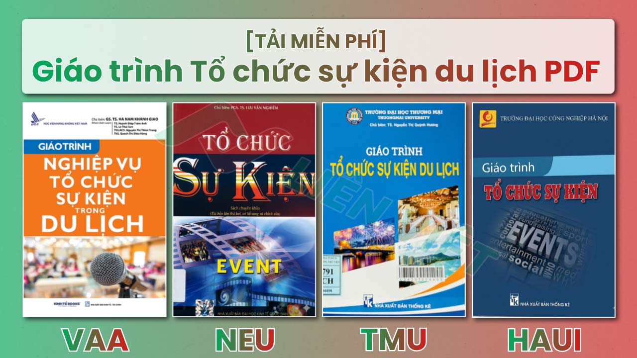 giáo trình tổ chức sự kiện du lịch