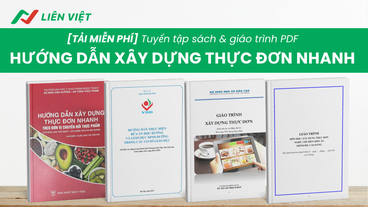 Hướng dẫn xây dựng thực đơn nhanh PDF