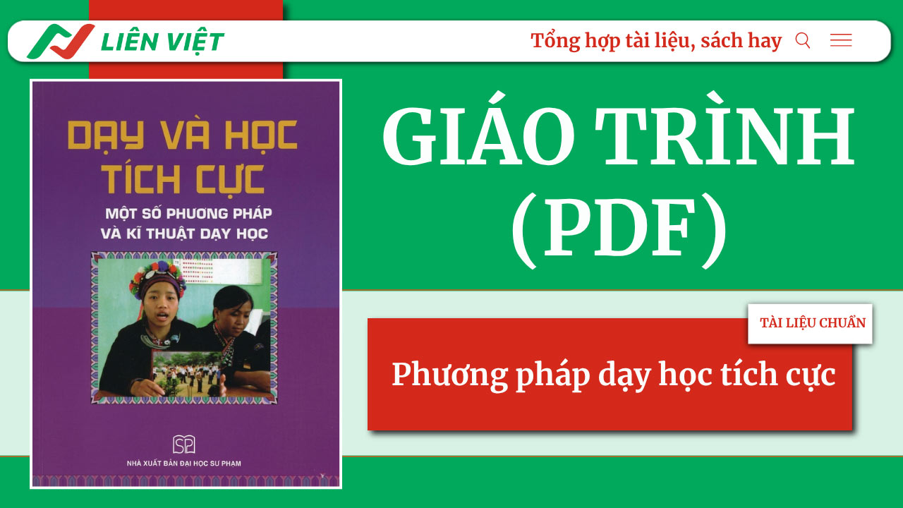 phương pháp dạy học tích cực pdf