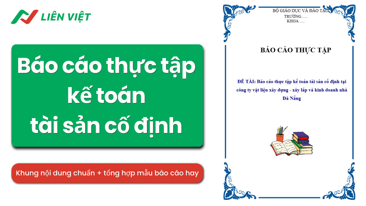 báo cáo thực tập kế toán tài sản cố định