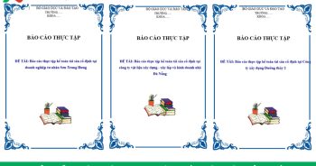 báo cáo thực tập kế toán tài sản cố định
