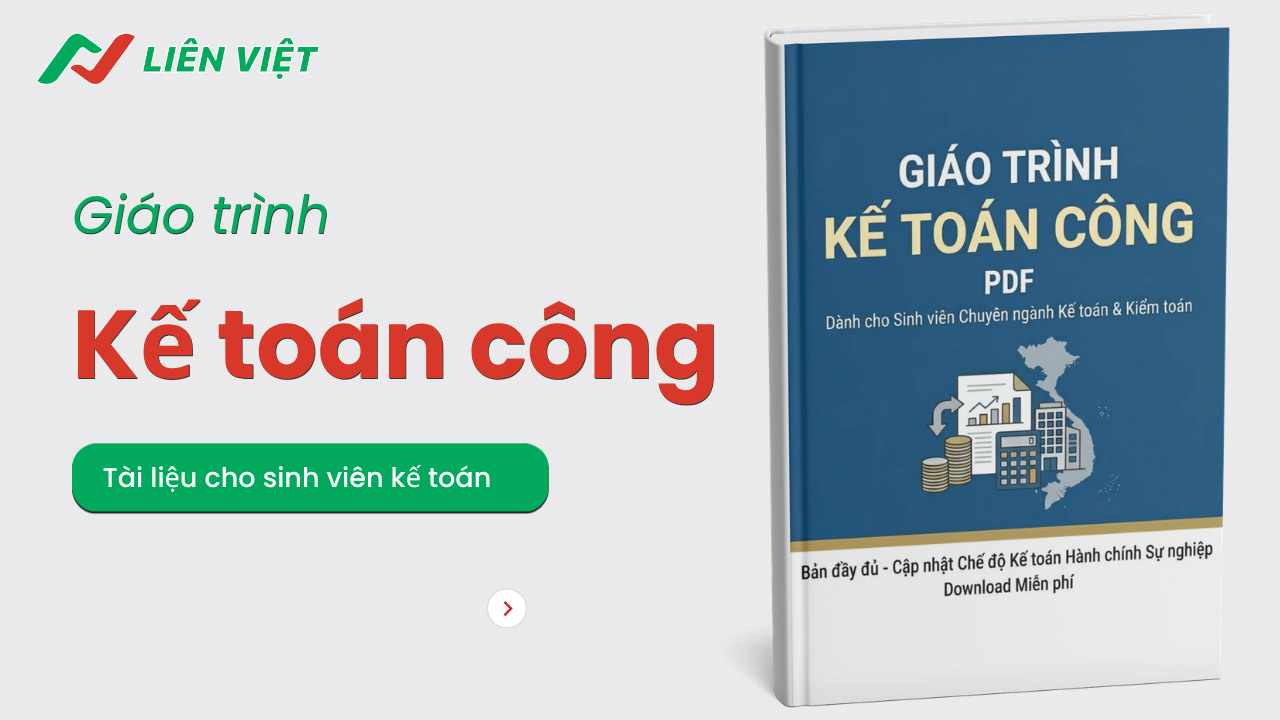 giáo trình Kế toán công PDF