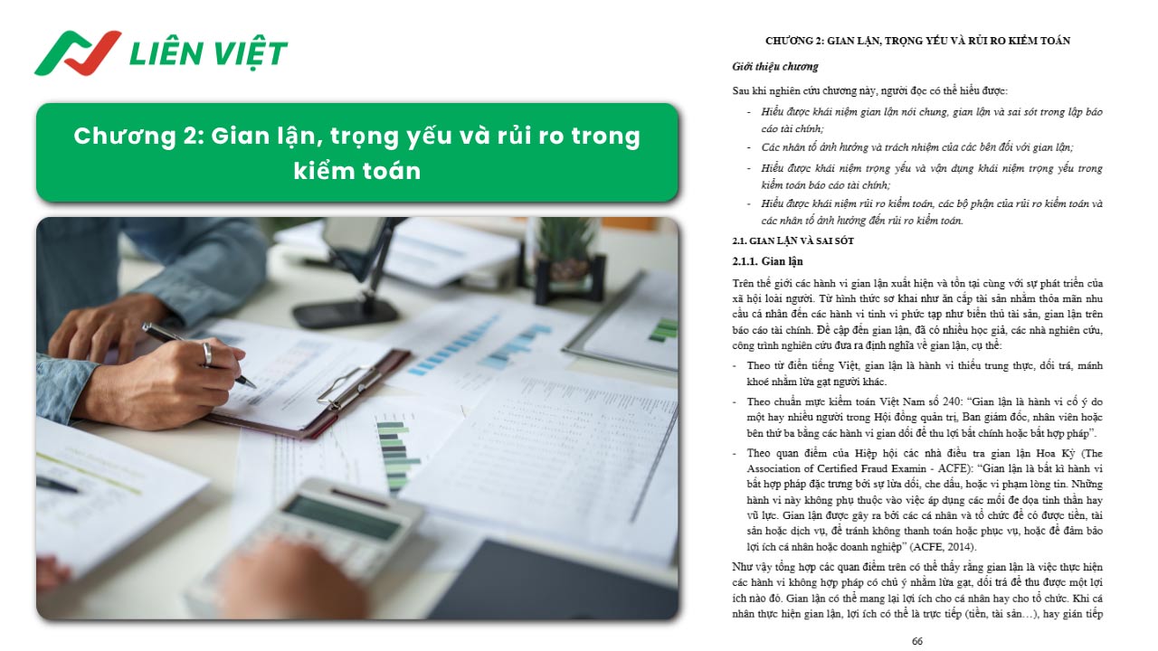giáo trình Kiểm toán căn bản PDF
