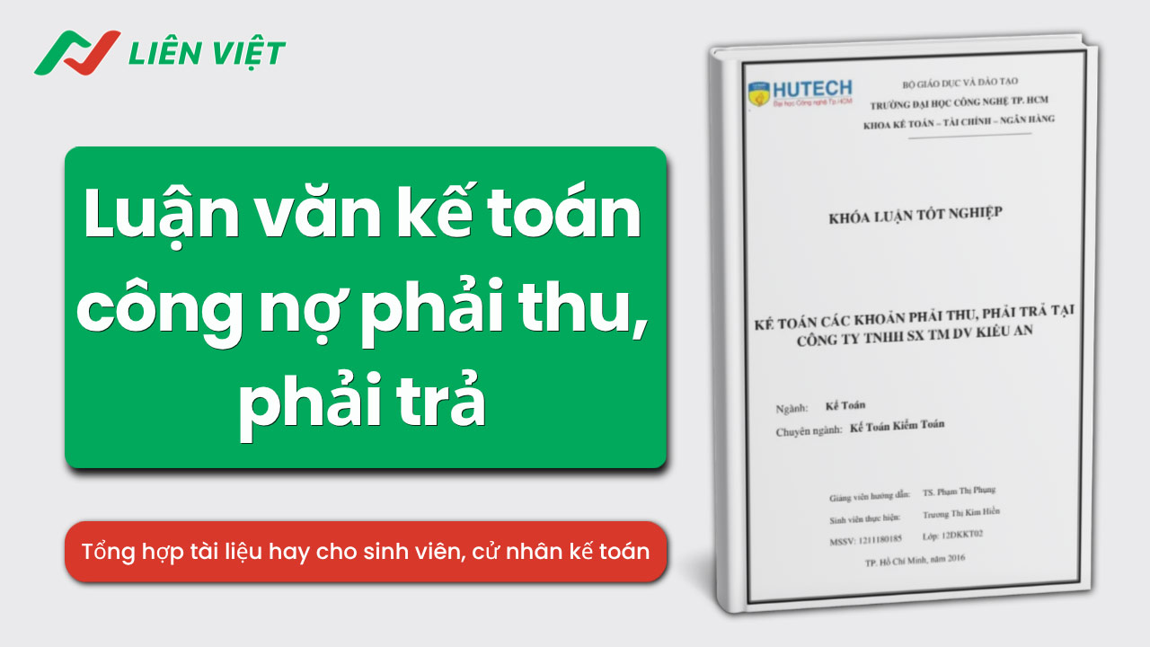 luận văn kế toán công nợ phải thu phải trả