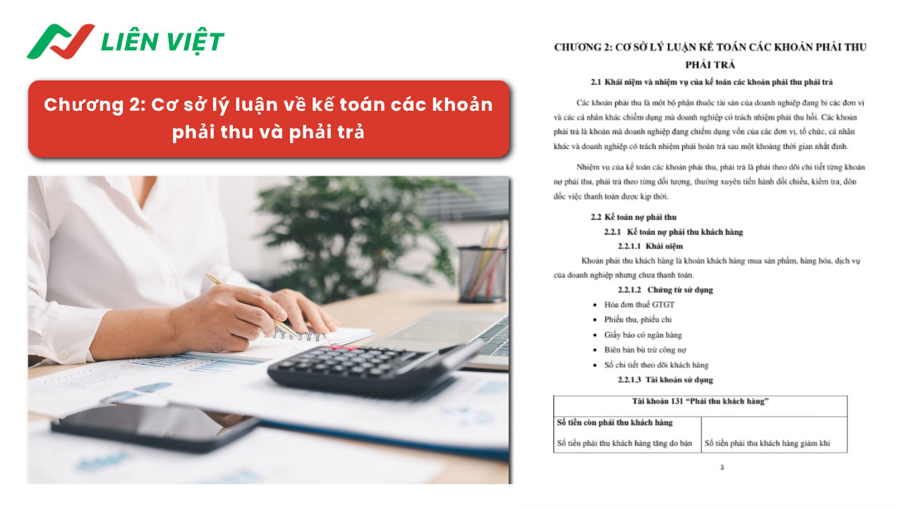 luận văn kế toán công nợ phải thu phải trả