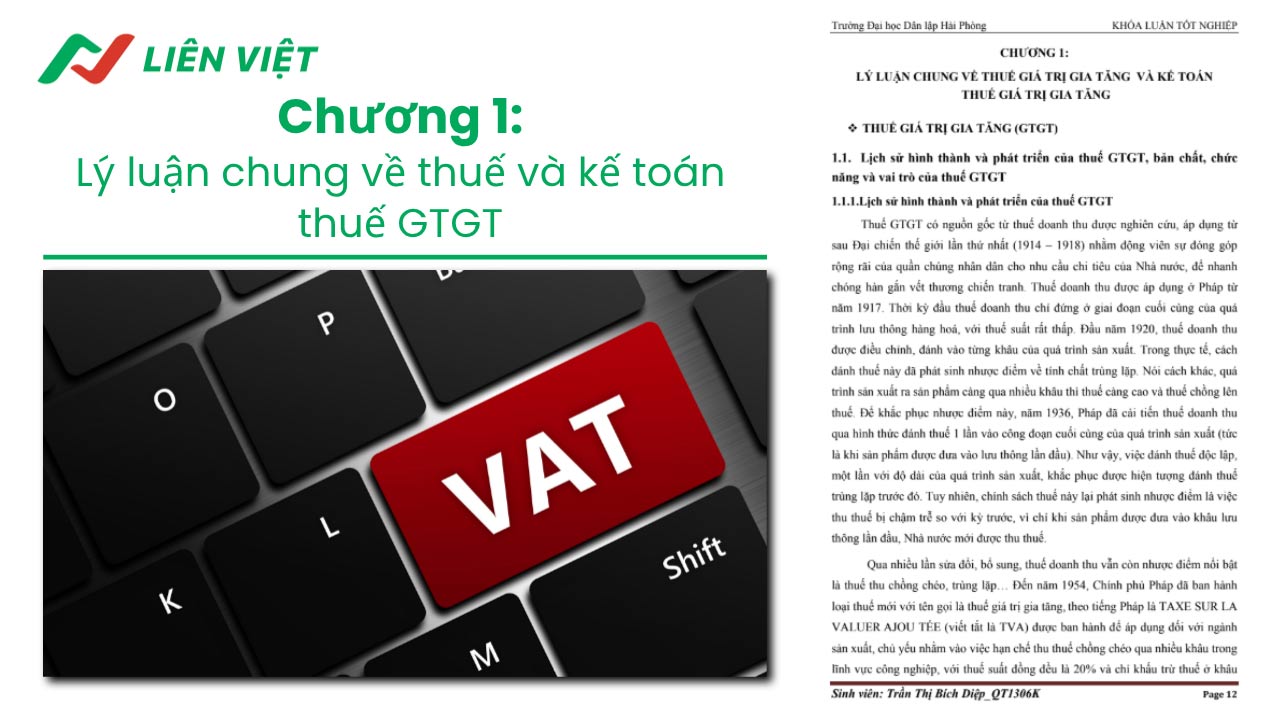 luận văn kế toán thuế giá trị gia tăng