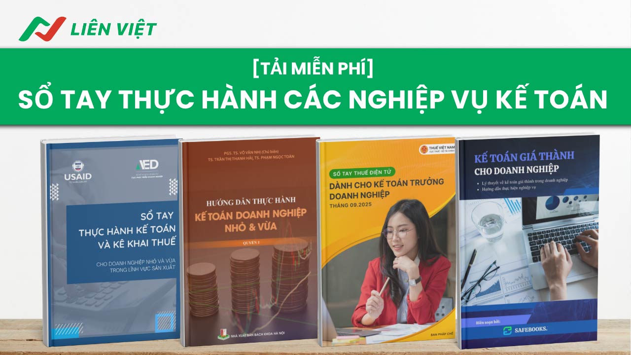 sổ tay thực hành các nghiệp vụ kế toán PDF