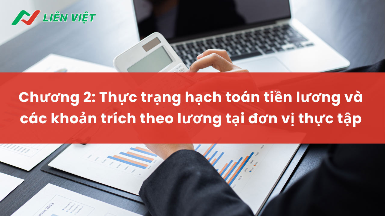 báo cáo thực tập kế toán tiền lương