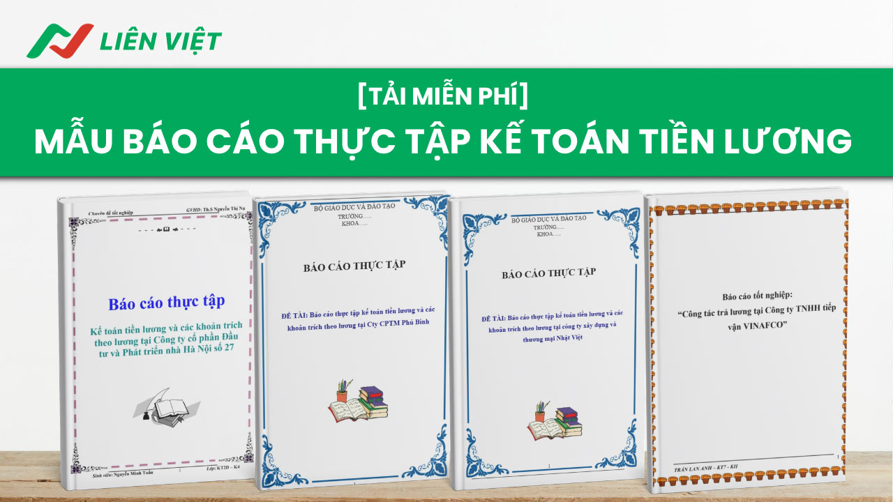 báo cáo thực tập kế toán tiền lương