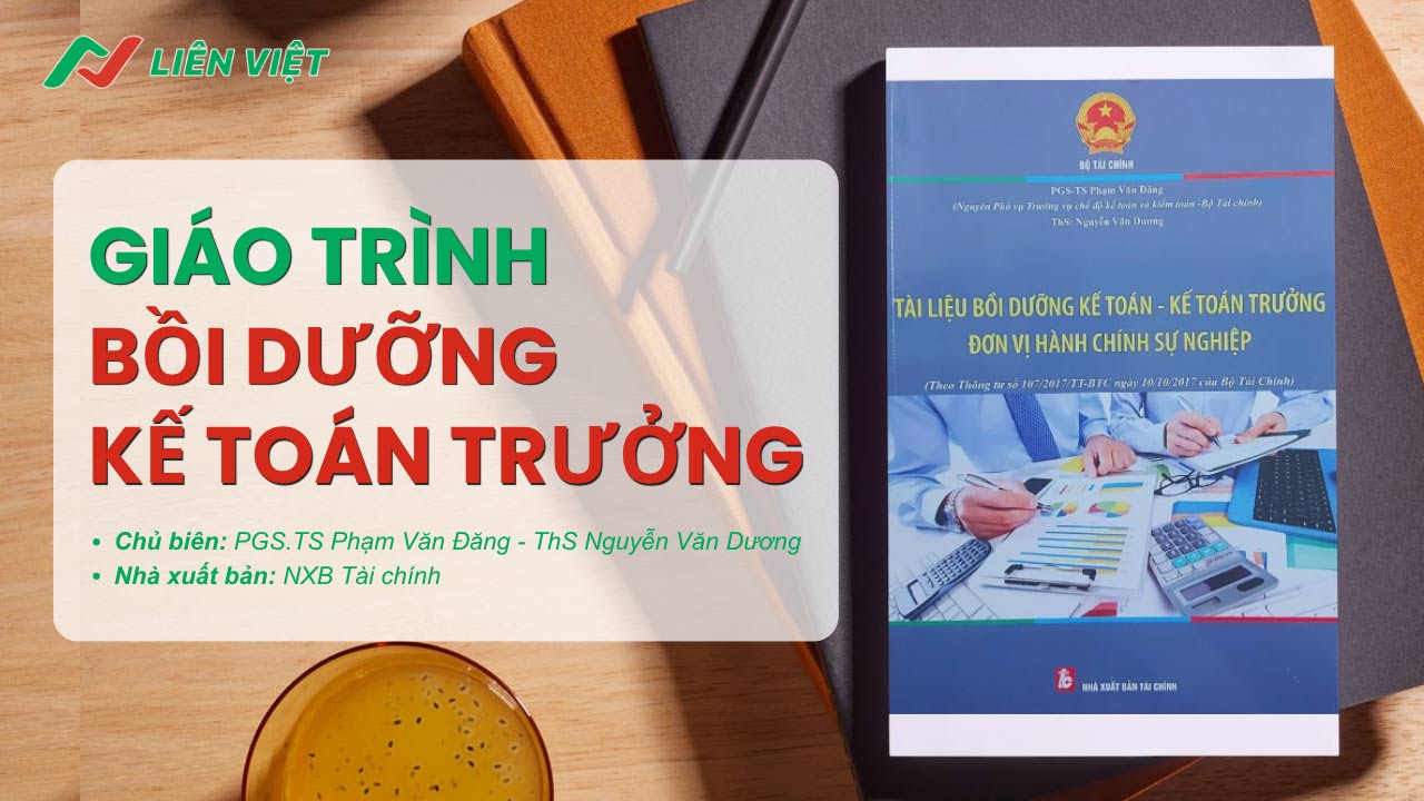 giáo trình bồi dưỡng kế toán trưởng
