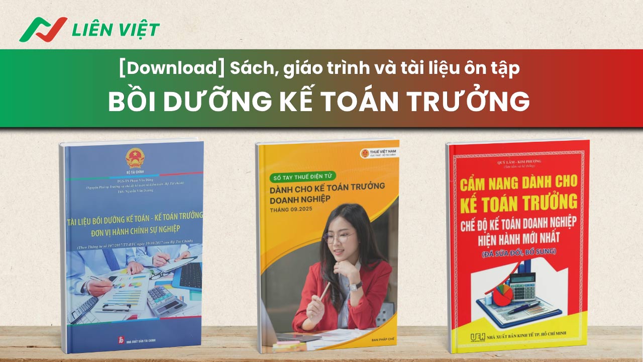 giáo trình bồi dưỡng kế toán trưởng