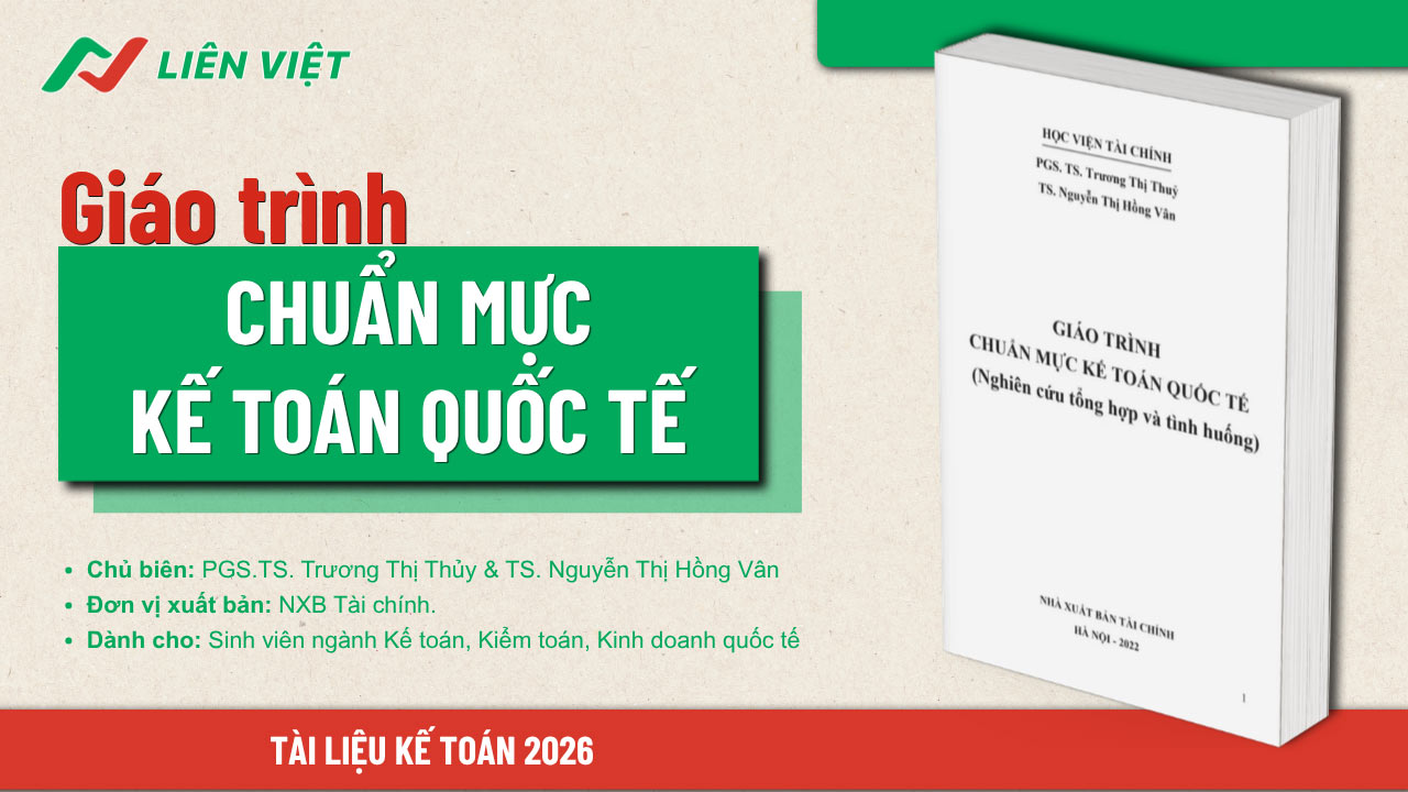 giáo trình chuẩn mực kế toán quốc tế