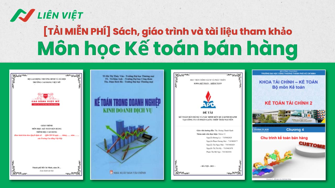 giáo trình Kế toán bán hàng