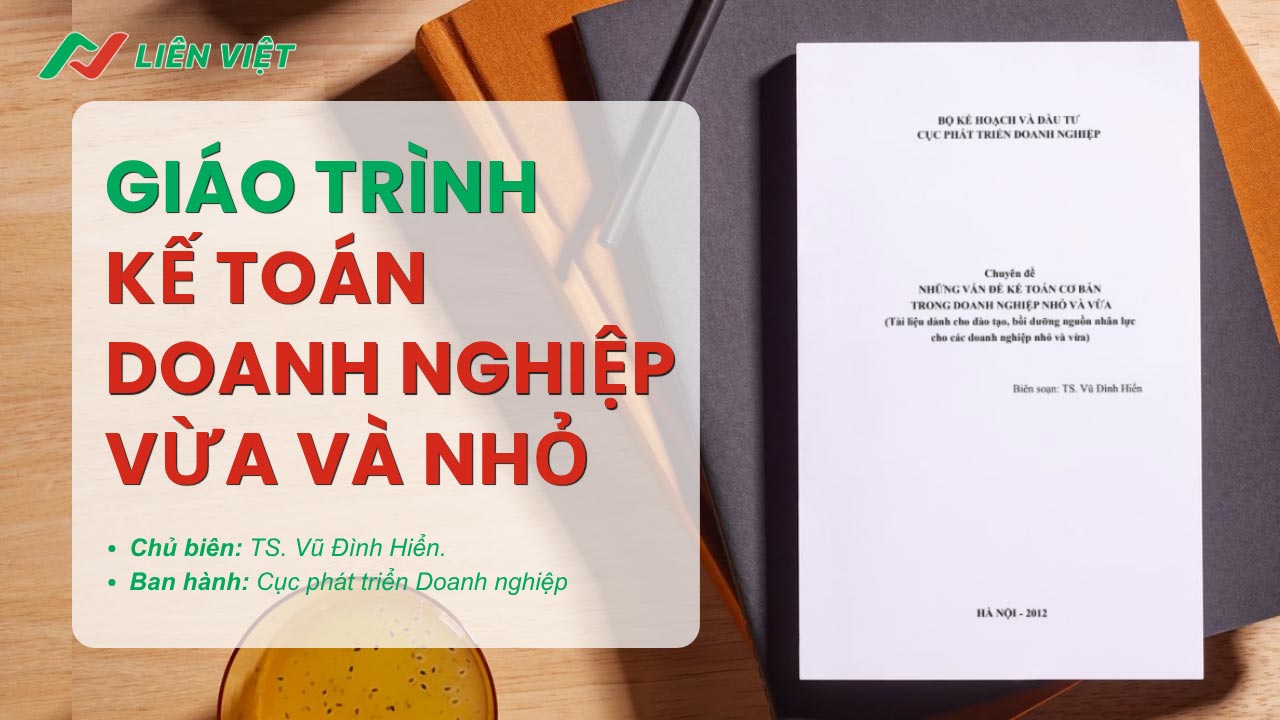 giáo trình kế toán doanh nghiệp vừa và nhỏ