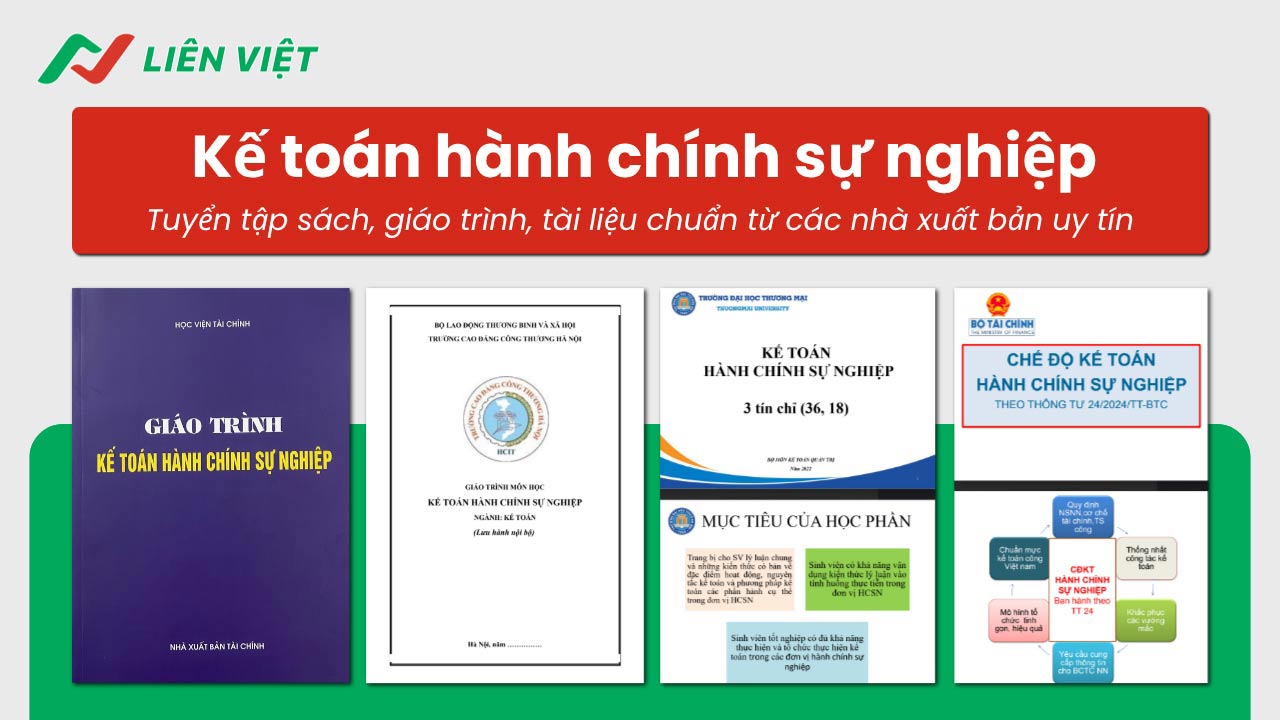 giáo trình kế toán hành chính sự nghiệp