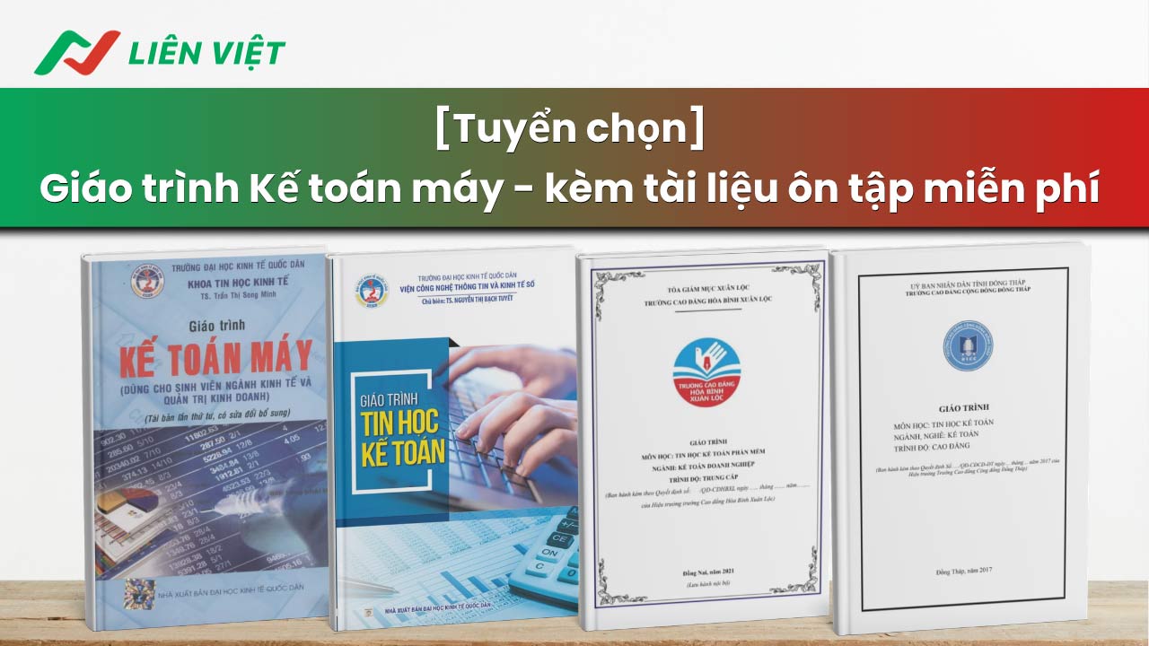 giáo trình kế toán máy