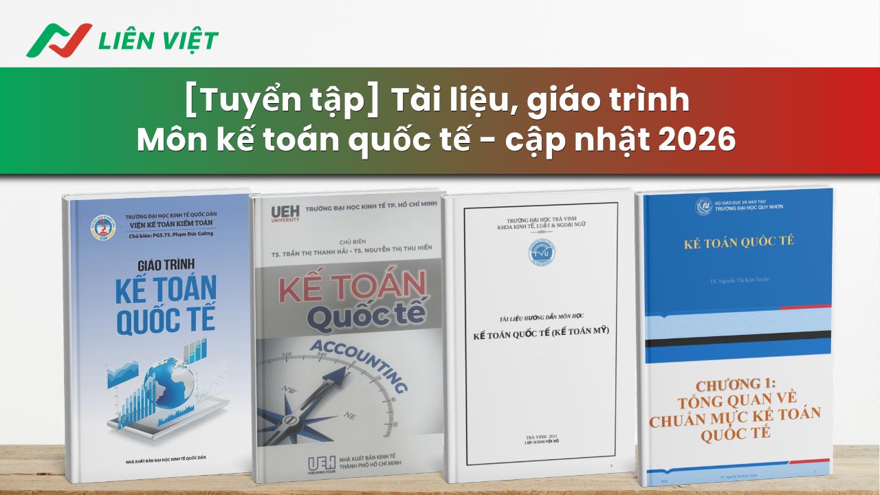 giáo trình kế toán quốc tế