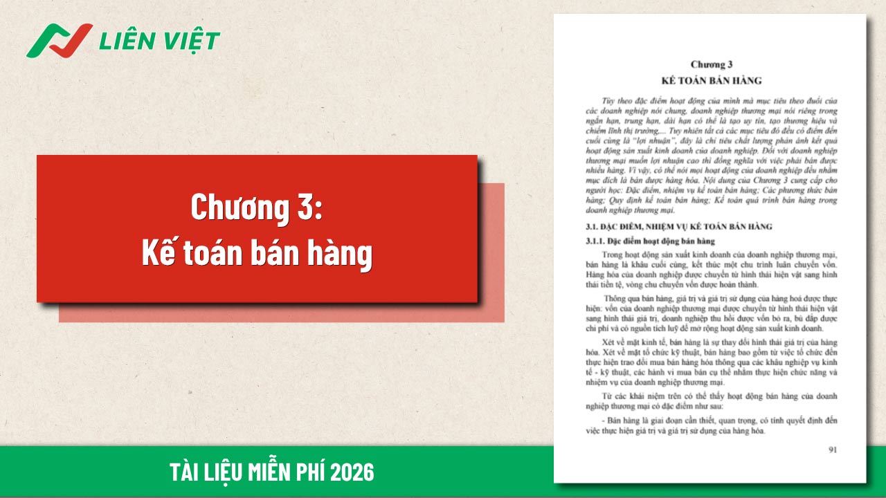 giáo trình kế toán thương mại dịch vụ