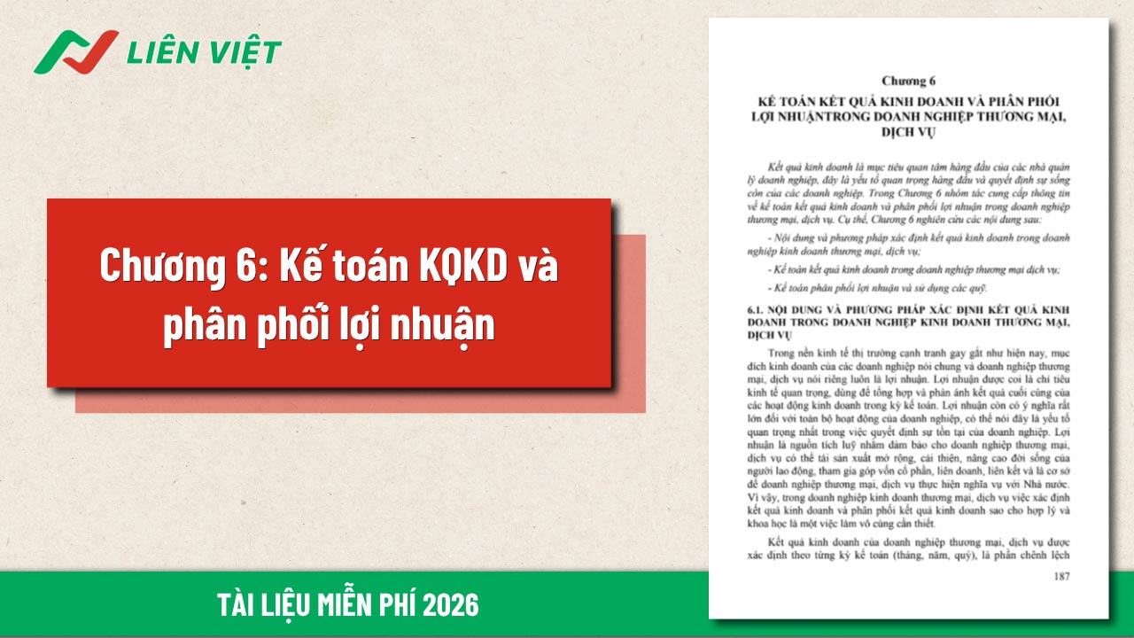 giáo trình kế toán thương mại dịch vụ